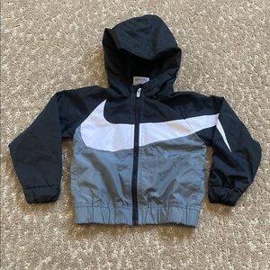 Nike Kids Jacket - Black and Gray